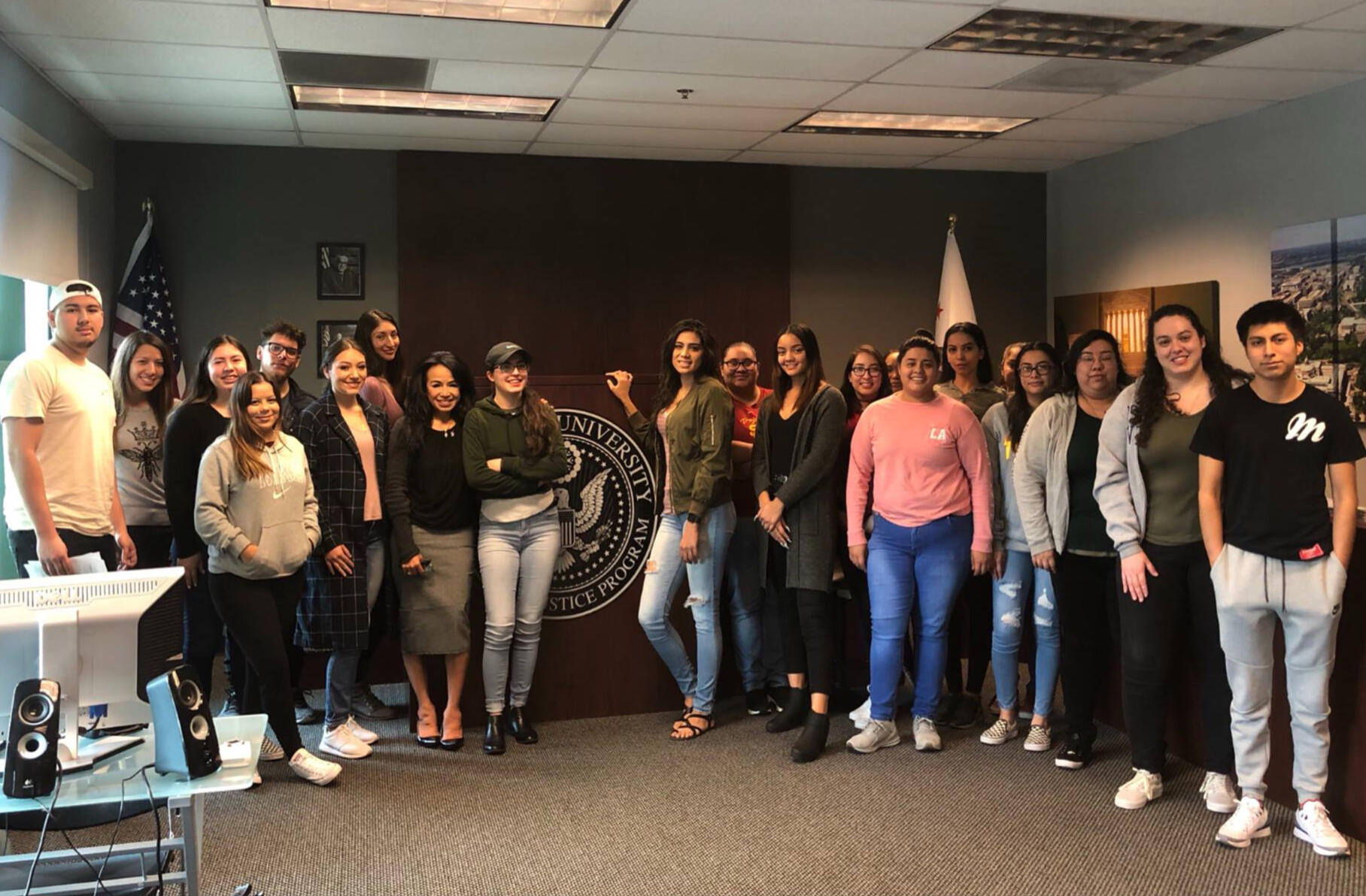 Nicky Dare active shooter preparedness and situational awareness training with Criminal Justice students at La Sierra University